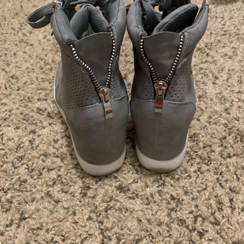gray booties - Picture 5 of 5